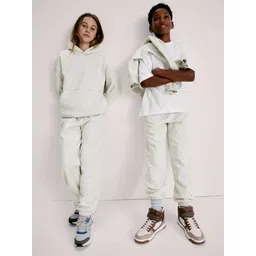 Marks & Spencer Kids Printed Cotton Rich Hooded Sweatshirt-picture-24