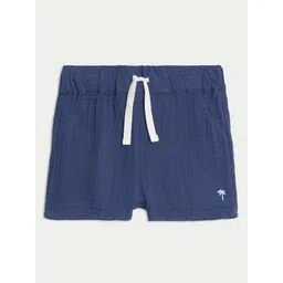 Marks & Spencer Kids Regular Fit High-Rise Cotton Shorts-picture-26