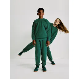 Marks & Spencer Kids Typography Printed Round Neck Sweatshirt-picture-20