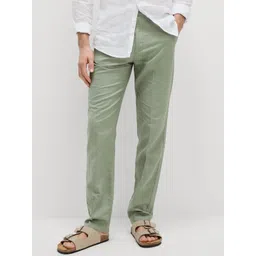 Marks & Spencer Men High-Rise Trousers-picture-17