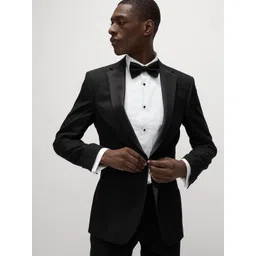 Marks & Spencer Men Solid Cotton Blazer-picture-25