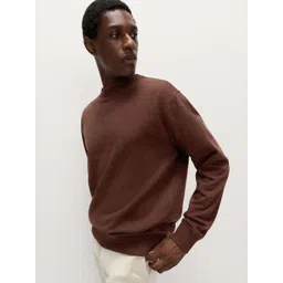 Marks & Spencer Men Solid Sweatshirt image 5