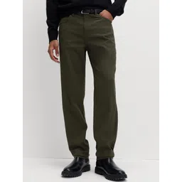 Marks & Spencer Men Straight Fit Mid-Rise Trouser-picture-41
