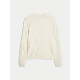 Marks & Spencer Men Textured Crew Neck Jumper Sweaters-picture-14