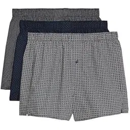 marks & spencer Men's Cotton Modern Loose Geometric Boxer Briefs-picture-55