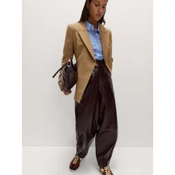 Marks & Spencer Notched Lapel Single-Breasted Tailored Fit Formal Blazers-picture-24