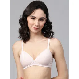 Marks & Spencer Pink Solid Non-Wired Lightly Padded T-shirt Bra T333208KSOFT-picture-40
