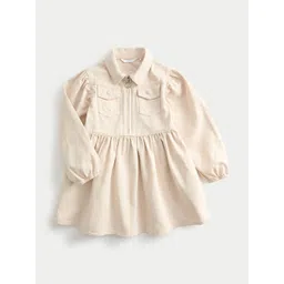 Marks & Spencer Puff Sleeve A-Line Dress-picture-44