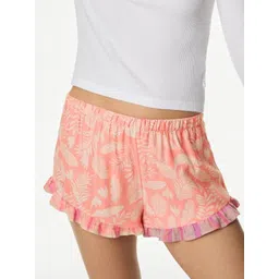 Marks & Spencer Women Printed Lounge Shorts-picture-35
