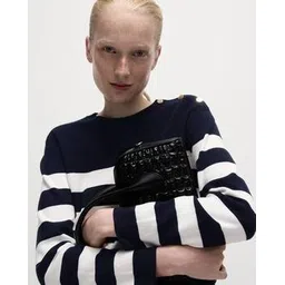 marks & spencer Women Striped Crew-Neck Pullover-picture-20