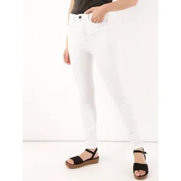 Marks & Spencer Women White High-Rise Jeans-picture-31