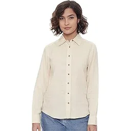 marks & spencer Women's Cotton Regular Fit Shirt-picture-30