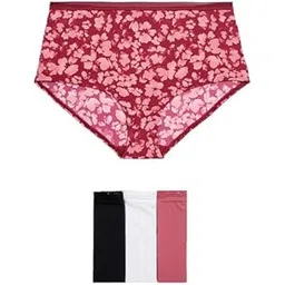 marks & spencer Women's Polyamide Modern Solid Boy Short Panties-picture-35