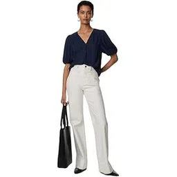 marks & spencer Women's Solid Regular Fit Fashion Vest-picture-15