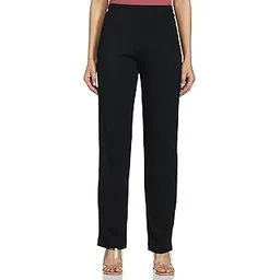 marks & spencer Women's Straight Fit Mid Rise Trouser-picture-20
