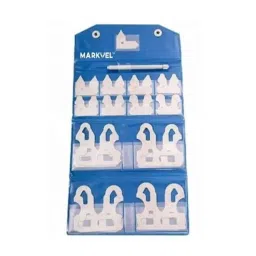 Markvel 0.5-13mm Stainless Steel Radius Gauge Set, 403-RG (Pack of 2)-picture-35