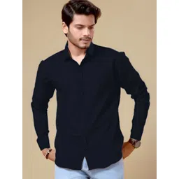 MARMIC FAB Striped Spread Collar Classic Shirt-picture-29