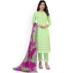 Maroosh Embellished Unstitched Dress Material-picture-13