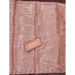 Maroosh Embellished Unstitched Dress Material image 2