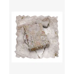 Maroosh Embroidered Organza Unstitched Dress Material-picture-11