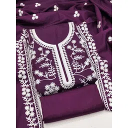 Maroosh Embroidered Thread Work Unstitched Dress Material-picture-28