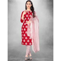 Maroosh Ethnic Motifs Embellished Cotton Unstitched Dress Material-picture-25
