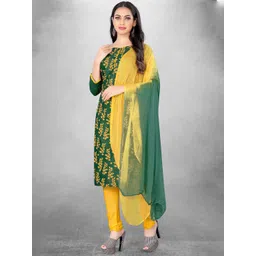 Maroosh Floral Embellished Unstitched Dress Material-picture-22