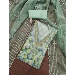 Maroosh Floral Embellished Unstitched Dress Material-picture-18