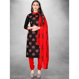 Maroosh Floral Printed Unstitched Dress Material-picture-18