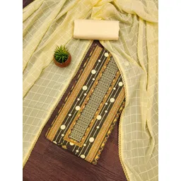 Maroosh Printed Pure Cotton Unstitched Dress Material-picture-26