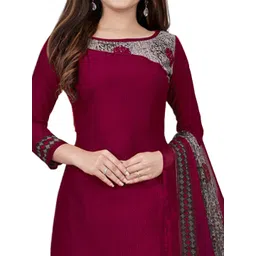 Maroosh Printed Unstitched Dress Material image 2