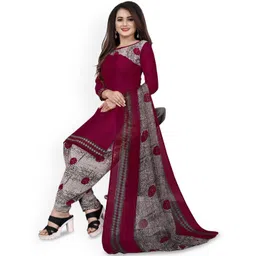 Maroosh Printed Unstitched Dress Material image 5