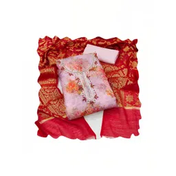 Maroosh Printed Unstitched Dress Material image 3