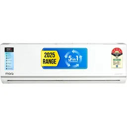 2025 1 Ton 5 Star Split Inverter 5-in-1 Convertible with Turbo Cool Technology AC- White-image-1