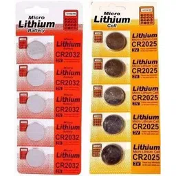 marqueonn 100% Authentic CR 2025 & CR2032 3V Cell ( Pack of 10) Battery-picture-3