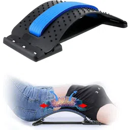 marqueonn Back Stretching Massager for Bed & Chair & Car,Multi-Level Lumbar Support Back / Lumbar Support-picture-18