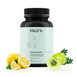 Mars by GHC Anti Hair Fall Biotin Gummies for Hair Growth and Healthy Skin (30N - Pack of 1)-picture-5