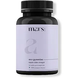 mars by GHC Apple Cider Vinegar Gummies for Men - 30 Gummies, 30 Days Pack | Gut Health Formula with No Added Sugar | Supports Digestion and Blood Sugar Control-picture-32