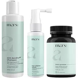 mars by GHC Hair Growth Vitalizer With Redensyl (60ml), Anti Dandruff Shampoo (200ml) & Biotin Gummies For Hair Growth (3 Items in the set)-picture-14