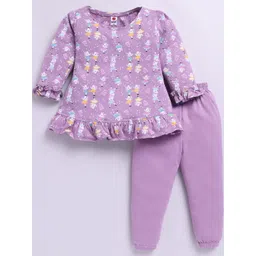 Mars Infiniti Girls Printed Tunic with Pyjamas-picture-53