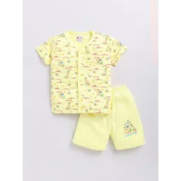 Mars Infiniti Unisex Kids Printed T-shirt with Shorts-picture-37