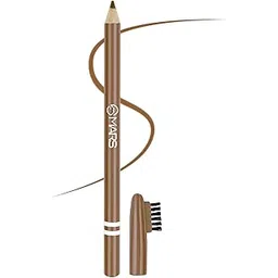 MARS Eyebrow Pencil With Spoolie | Long Lasting & Smudge Proof | High Pigmented Eyebrow Pencil | 1.2 gm | Natural Brown-picture-29