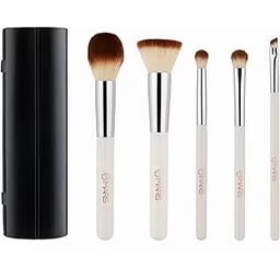 MARS Penta Perfect Set of 5 Makeup Brush Set with Holder | Long-Lasting Soft & Synthetic Bristles | Versatile Use | Precise Application for Face, Eyes & Brows (WHITE)-picture-24