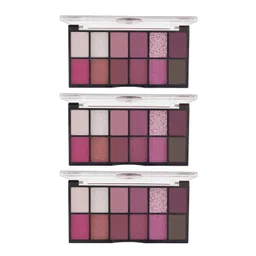 MARS Set of 3 Dance Of Joy 12-In-1 Ultra Pigmented Eyeshadow Palette - Shade 01-picture-47