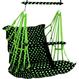 maruti enterprise Cotton baby Swing Chair for Kids Baby Children 1-6 Years with Safety Belt Swings-picture-29