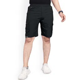 MARUTI ENTERPRISE Men Mid-Rise Pure Cotton Cargo Shorts-picture-23