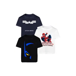Marvel by Miss and Chief Boys Graphic Printed Tshirts-picture-32