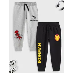 Marvel by Miss and Chief Boys Pack Of 2 Avengers Printed Joggers-picture-58