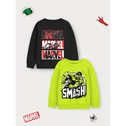 Marvel by Miss and Chief Boys Printed Sweatshirt-picture-56