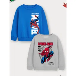 Marvel by Miss and Chief Boys Printed Sweatshirt-picture-58